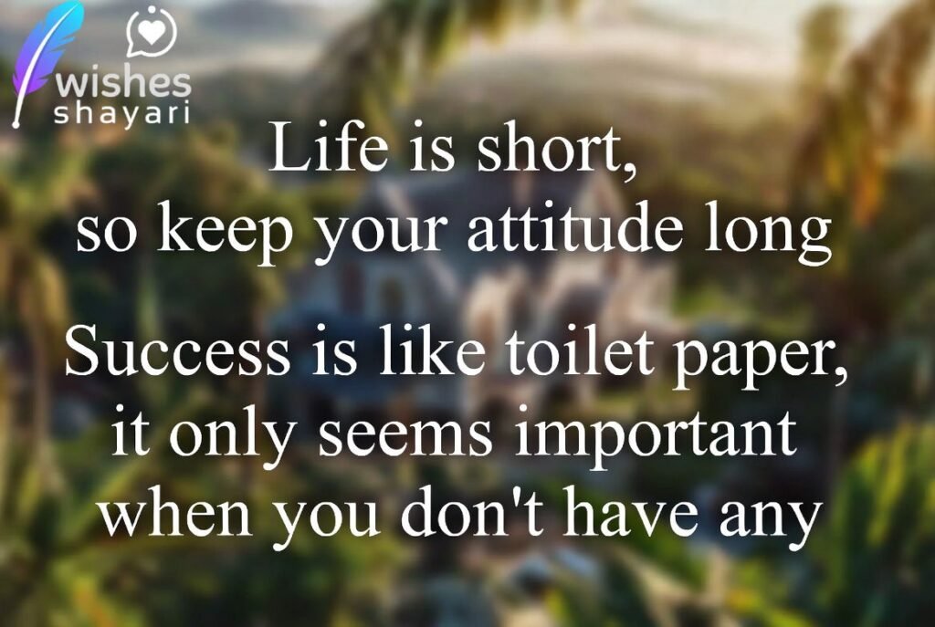 2 Line Attitude Status in English