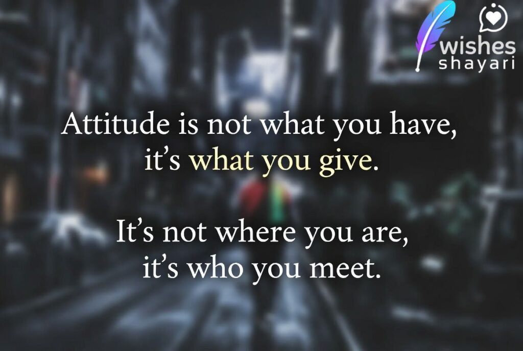 Attitude Shayari in English