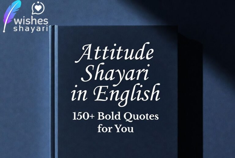 Attitude Shayari in English: 150+ Bold Quotes for You