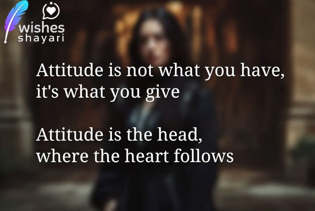 Attitude Shayari in English Girl