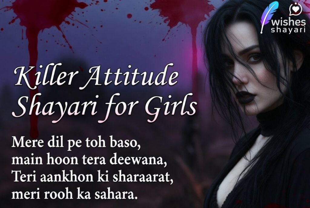 Killer Attitude Shayari for Girls