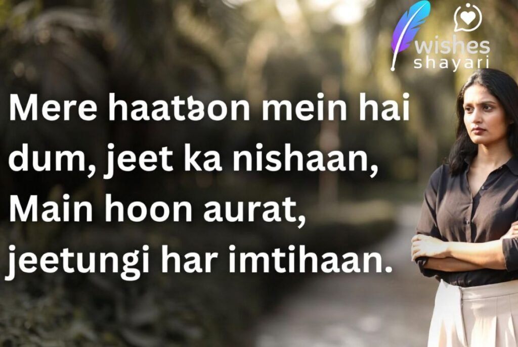 Powerful Attitude Shayari for Girls