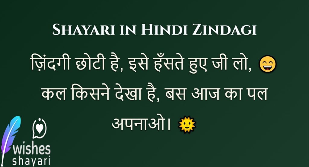 Shayari in Hindi Zindagi