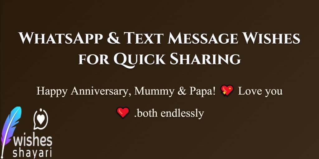 WhatsApp & Text Message Wishes for Quick Sharing