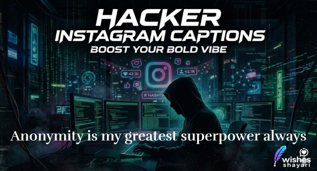 Anonymous Hacker Instagram Captions
