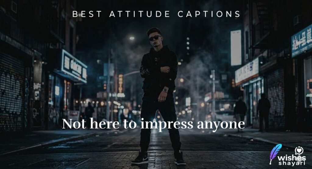 Attitude Facebook Captions for Boys