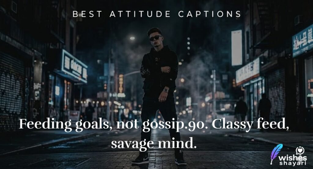 Attitude Instagram Captions for Boys
