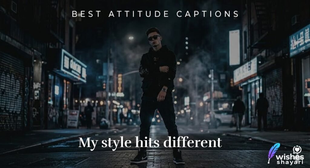 Cool Attitude Caption for Boys