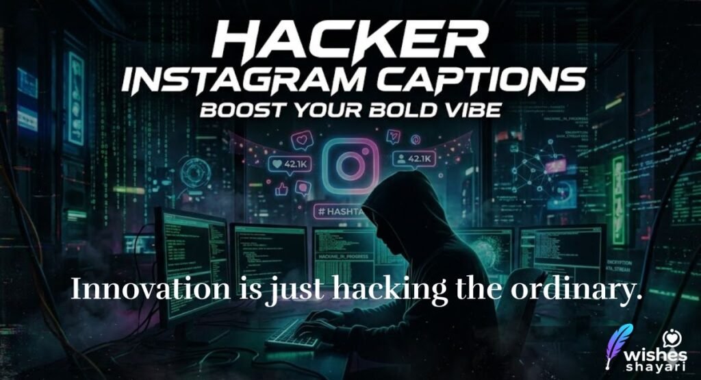 Creative Hacker Instagram Captions