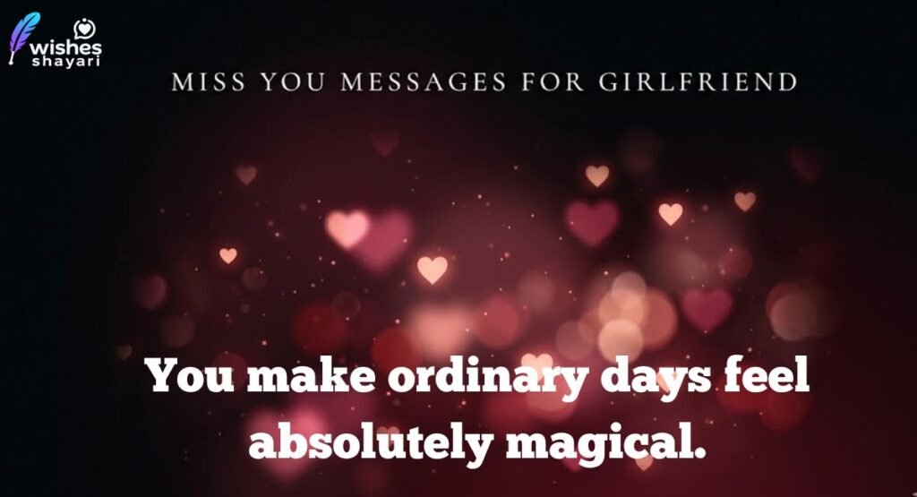 Cute and Sweet Miss You Messages for Her