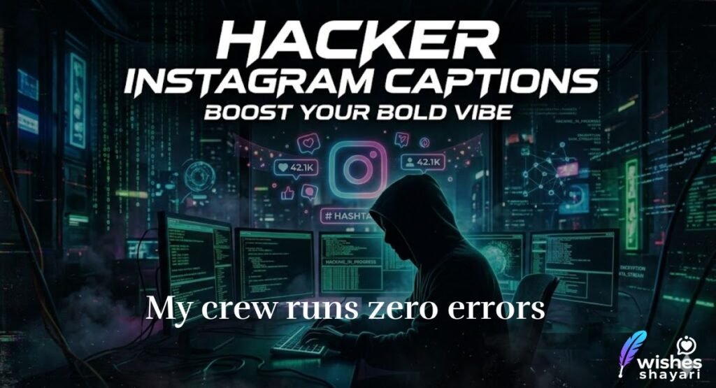 Hacker Instagram Captions for Friends