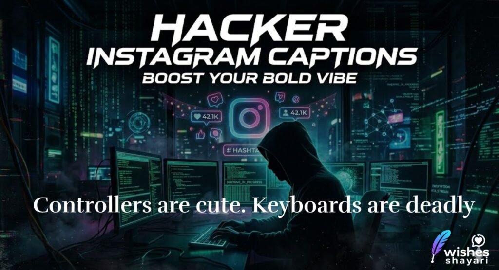 Hacker Instagram Captions for Gamers