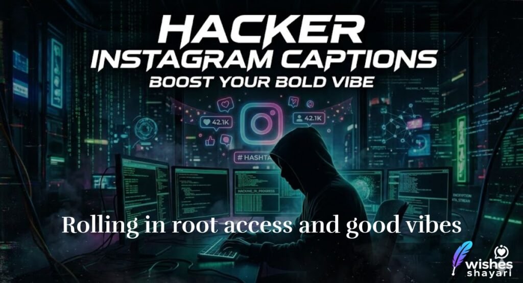 Hacker Instagram Captions for Reels