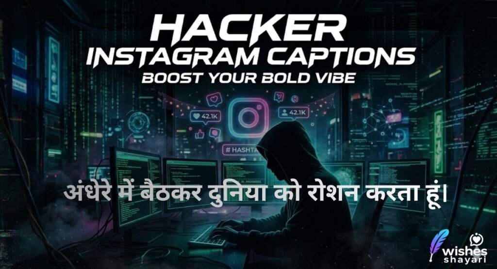Hacker Instagram Captions in Hindi