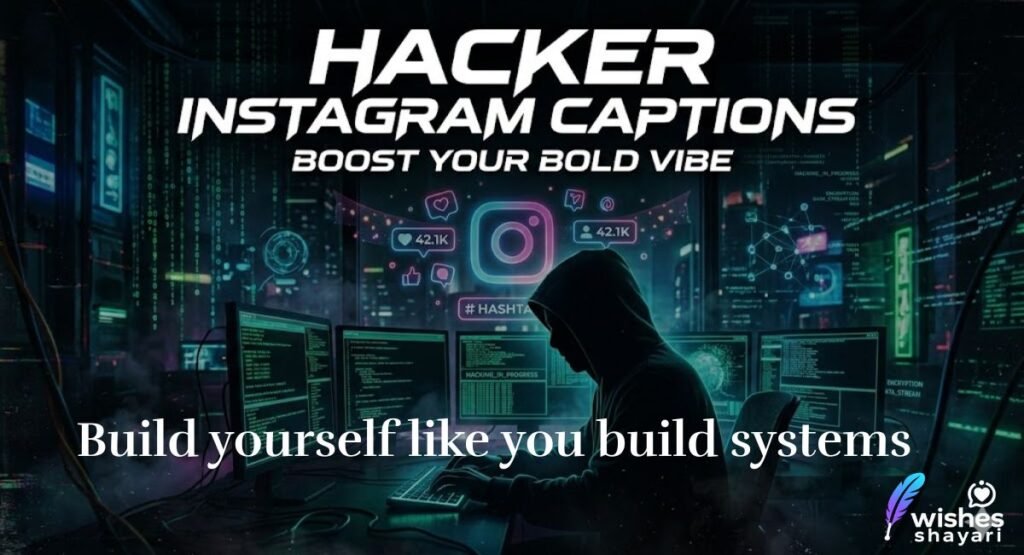 Inspirational Hacker Instagram Captions