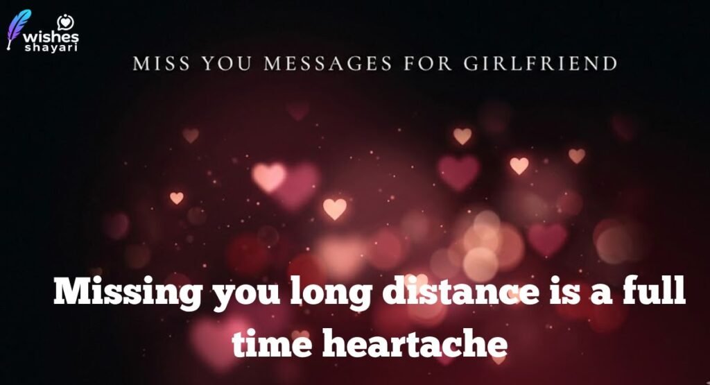 Long Distance Relationship Miss You Messages