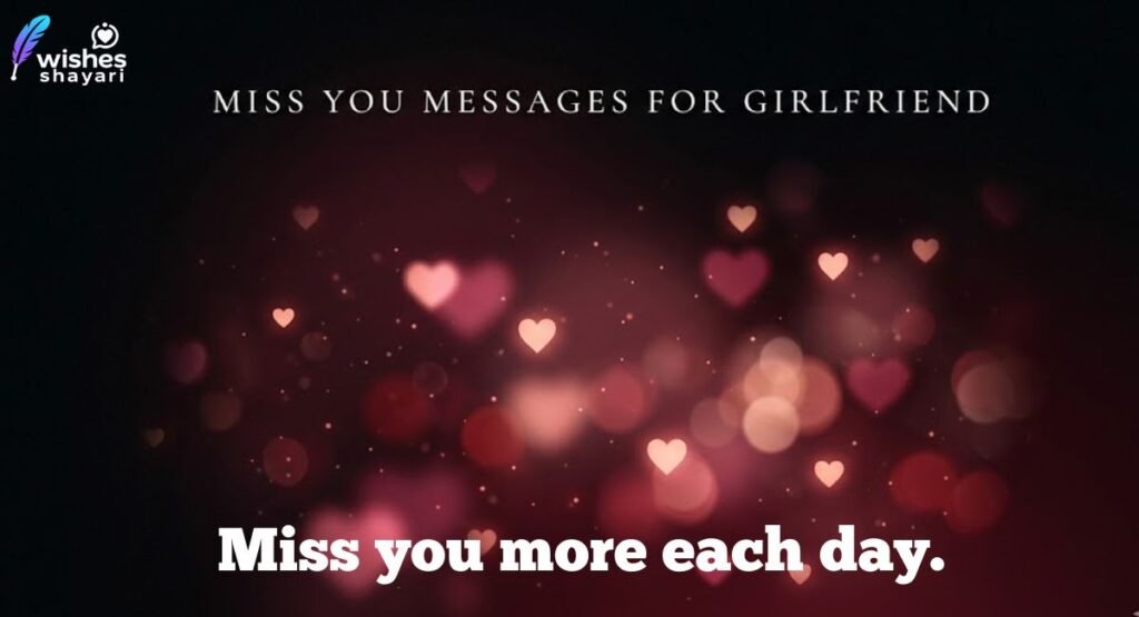 Short and Simple Miss You Messages
