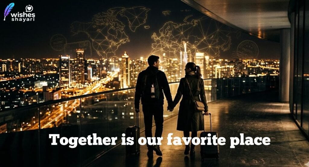 Short Couple Travel Captions for Instagram