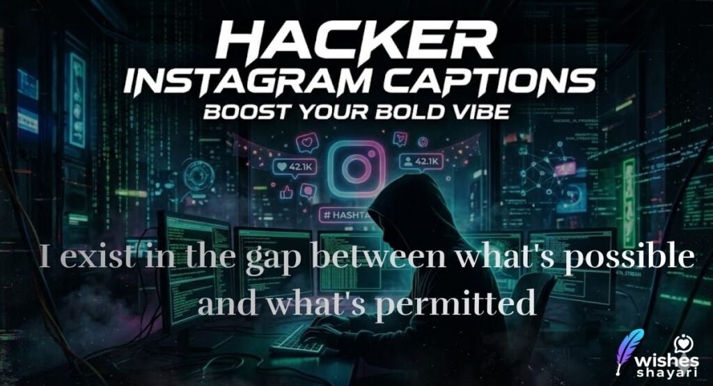 Unique Hacker Bio Instagram Captions