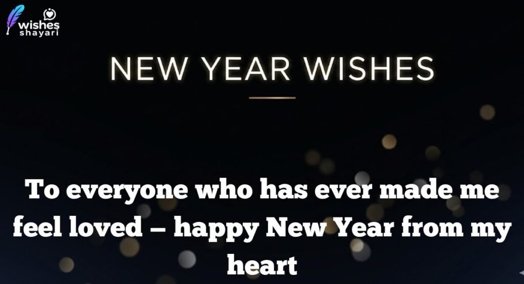 ❤️ Happy New Year 2026 Wishes for Loved Ones