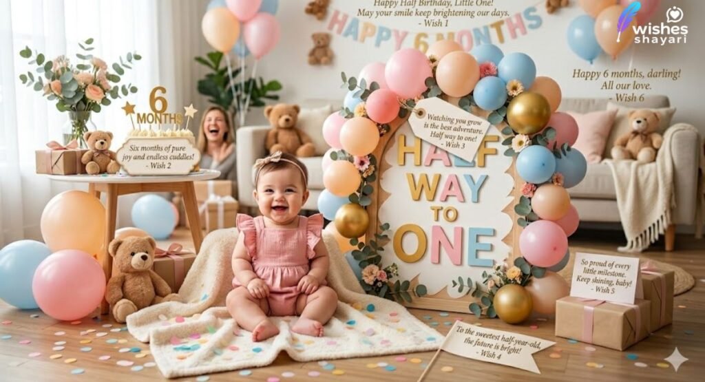 6-Month Birthday Wishes