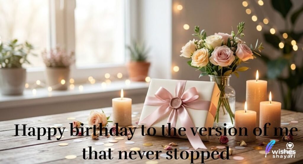 Heart Touching Birthday Wishes for Myself